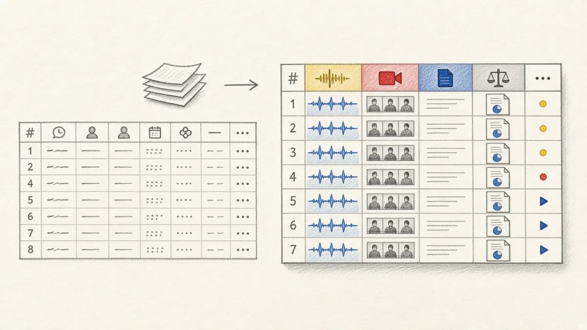 The Post-AI Data Stack Needs a Multimodal Table